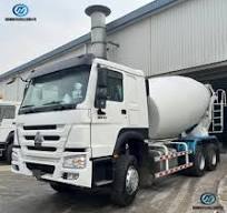 Urban Construction Mobile Heavy Duty Sinotruk HOWO 8 10 12 14 16 Cbm Dump  Tipper Van on-Site Hydraulic Discharge Drum Mixing Concrete Cement Mixer  Tank Truck