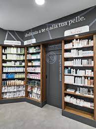 Farmacia Moderna Aspetto Rinnovato Senza Cambiare L Arredo Progettazione Negozio Al Dettaglio Negozio Interno Farmacia