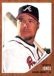 2021 Topps Archives #86 Chipper Jones ATLANTA BRAVES