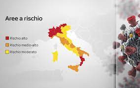 L'italia si avvicina pericolosamente a diventare una unica zona rossa? Covid La Mappa Delle Regioni In Zona Rossa Arancione E Gialla Secondo Il Nuovo Dpcm