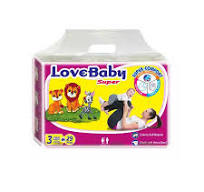 LoveBaby Diaper Belt Midi 3 (4-9kg) 29pcs