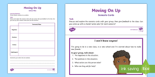 In this video, i show you how to. Year 6 Transition Scenario Cards And Action Plan Activity Pack
