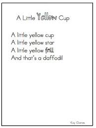 Joyful Learning In Kc Poems And Songs Joyful Learning Kids Poems Spring Poem