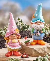 Cut a piece of floral wire and thread it through the loop on top of the ornament and secure to the tip of the hat. Garden Gnome Friend Statues Ltd Commodities