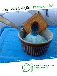 Glace Aux Schtroumpfs Recette En 2020 Idee Recette Thermomix Glace Recette Sorbet