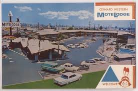 Oxnard California Postcard Oxnard Western Motelodge Front View C1960s Unused California Postcard Oxnard Oxnard California