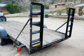 Easily Add Convenient Loading Ramps To Your Trailer Loading Ramps Trailer Ramps Car Trailer Ramps