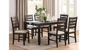 4.0 out of 5 stars. Remy Distressed Wood Dining Table Set