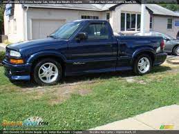 Wrecked S10 Extreme For Sale 2003 Chevrolet S10 Xtreme Regular Cab Indigo Blue Metallic Graphite Chevy S10 Xtreme Chevy S10 Regular Cab