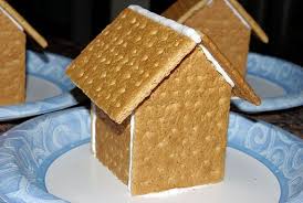 Diy Graham Cracker Gingerbread Houses Tutorial Happiness Is Homemad Graham Cracker Gingerbread House Graham Cracker Gingerbread Christmas Gingerbread House
