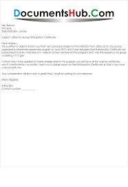 A payment letter is a polite way of reminding your customer of their pending bill. Sample Request Letter For Issuing Certificate