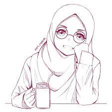Sketsa kartun muslimah youtube via youtube.com. Sketsa Kartun Muslimah