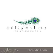 Here you can explore hq peacock feather transparent illustrations, icons and clipart with filter setting like size, type, color etc. Premade Photography Logo Simple Peacock Logo By Sbpaperdesign 25 00 Feather Design Logo Logo Design Template Feather Logo