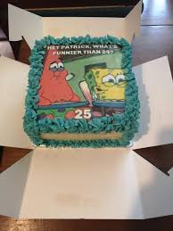 Tiffani meister jan 15, 2021. My Sister Baked This For My 25th Birthday Yesterday R Bikinibottomtwitter Spongebob Squarepants Know Your Meme