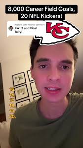 Exploring 8,000 Career Field Goals by NFL Kickers