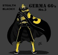 Colored Sanji Raid Suit Stealth Black All germa 66 raid suit transformations and sanji's soba mask transformation. colored sanji raid suit stealth black