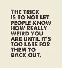 crazy &amp; weird quotes on Pinterest | Weird People, Weird and Be ... via Relatably.com