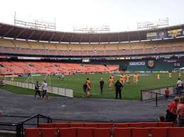 rfk stadium section 115 home of dc united military bowl