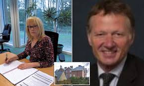 Millionaire financier, 65, in court fight with business executive ex over  £2.5m Cotswolds mansion