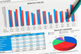 Graphs And Charts Colorful Sales Charts And Graphs With A Pen Affiliate Colorful Charts Gra In 2020 Company Financials Financial Analysis Financial Statement