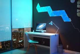 Nanoleaf Aurora L Eclairage Connecte Et Modulable Kits Pour La Maison Panneau Lumineux Deco Exterieure