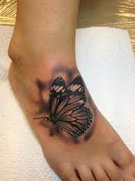 Maybe you would like to learn more about one of these? Realistic Foot Butterfly Tattoo By Bloody Ink