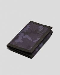 Dexter Garrison Trifold Wallet In Midnight Camo