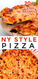 new york style thin crust pizza  food