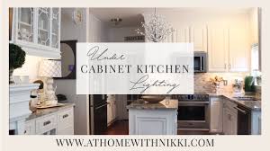 easy under cabinet kitchen lighting