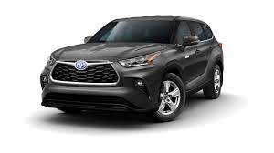 2020 competitors based on manufacturers' data as of 9/19/19. 2020 Toyota Highlander Hybrid Le Vs Xle Vs Limited Vs Platinum