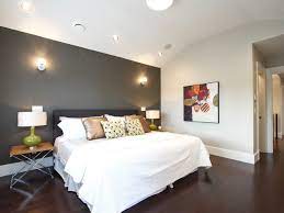 A structured grey bedroom idea for a stunning, straightforward bedroom. Dark Gray Walls Bedroom Ideas And Photos Houzz