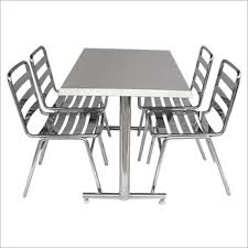 Coaster dining table, stainless steel in chrome amazon $ 926.55. Stainsteel Ss Dining Table At Price 15000 Onwards Inr Set In Pardi Id C5484395