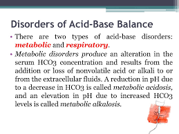 Disorder Of Acid Base Balance Ppt Download