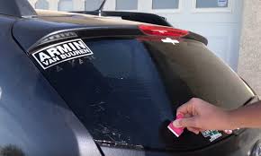 Unless you're lazy, don't care about appearance, or you want your new sticker to roll up at the corners, and peel off right away, you'll want to clean the glass, and remove every last bit before applying the new one. 6 Best Ways To Remove Sticker From Car