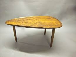 Pair Of Tables In Walnut Stamped Made In Denmark By Mills 1956 For Nyc Table Danish Table Coffee Table