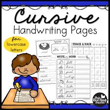 Trace the undercurve stroke at the beginning of these lowercase letters. Cursive Handwriting Pages For Lowercase This Reading Mama