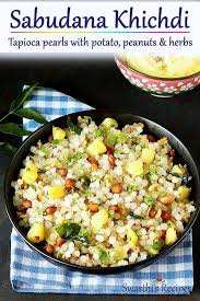 Sabudana Khichdi How To Make Sabudana Khichdi Recipe Indian Food Recipes Vegetarian Sabudana Khichdi Sabudana Recipes