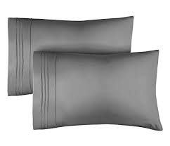 And a king size pillowcase is 20 x 36 inches (51 cm x 92 cm). Cgk Unlimited King Size Pillow Cases Set Of 2 Soft Premium Quality Pillowcase Covers Machine Washable Protectors 20x40 20x36 20x48 Pillows For Sleeping 2 Pc King Size Pillow Cover Bedding Pricepulse