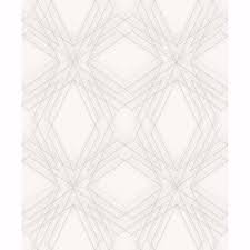 off white geometric wallpaper