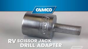 Rv stabilizers are made to stabilize an rv. Scissor Jack Drill Adapter Youtube