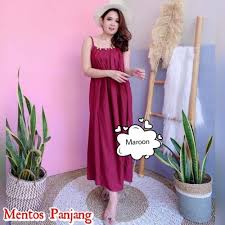Jika sebelumnya kita membahas cara tepat membeli dress untuk ibu hamil, kali ini adalah tips memilih model baju hamil muslim yang nggak akan bikin mati gaya. Jual Dress Hamil Baju Hamil Long Dress Sexy Dress Jumbo Ld 120cm Panjang Merah Jakarta Timur Ganish Gallery Tokopedia