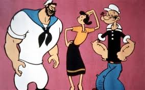 1959 POPEYE ORIGINAL NR MINT CHIX BUBBLE GUM COMPLETE CARD SET OF