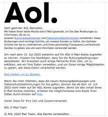 The aol email has made the world smaller and has helped people to come closer. Aol Mail Phishing Spam Aol Service Nicht Offnen
