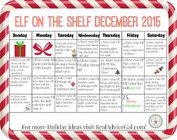 Funny Elf On The Shelf Calendar Of Ideas Real Advice Gal Elf On The Shelf Elf On The Self Xmas Elf