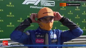 Full battle with wasp on matt's stream. Lando Norris Podium Interview Austrian Grand Prix 2020 Youtube
