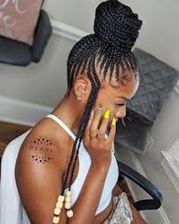 To give it an edge, you can insert some gold or silver cuffs to provide it with that rare radiance of elegance. 900 Braids For Black Women Ideas In 2021 Natural Hair Styles Braided Hairstyles Hair Styles