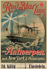 Carl Saltzmann 1847 1923 Red Star Line Von Antwerpen Nach New York Philadelphia Circa 1893 In 2020 Travel Posters Vintage Poster Art Vintage Travel Posters
