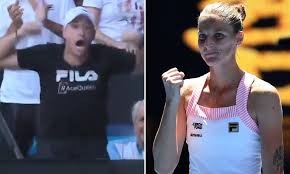 Michal hrdlička (*1988) + karolína plíšková (*1992). The Moment Karolina Pliskova S Partner Completely Loses It After She Beats Serena Williams Daily Mail Online