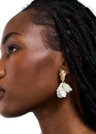 boonee alus Galaxy Earrings in Gold in Gold