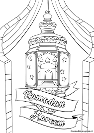 pin on ramadan eid crafts for kids licorne coloriage simple